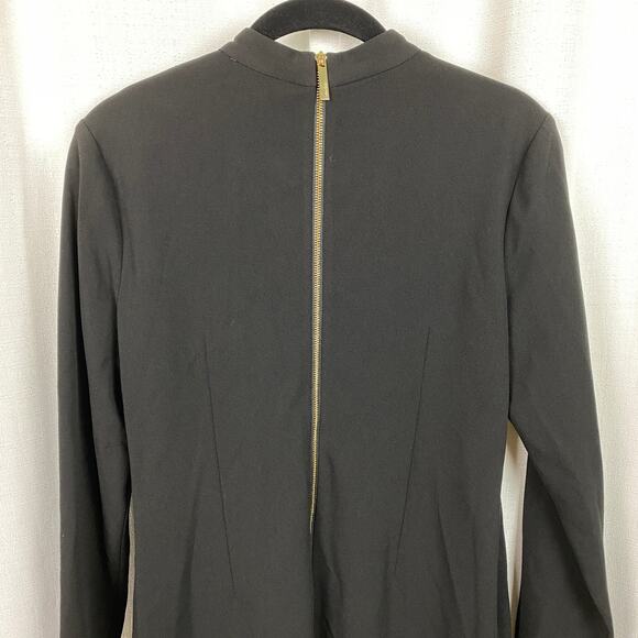 Calvin Klein Black Long Sleeve Shift Mini Dress Sz.6 NWT - Picture 12 of 16